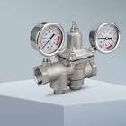 регулятор давления двойной для  SATA  10л. напорных бачков 19018