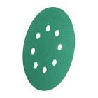Полоса шлифовальная HANKO GREEN DC341 абразивная на износостойкой подложке 8 отверстий зеленая 70 х 198 мм P180 