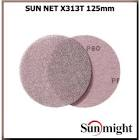 круг шлифовальный  SunMight  SUN NET X313T 125мм на липучке, сетка,  P 120  (50 / 400 ) 82108