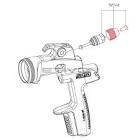 ось регулятора факела для SATA jet 3000 134056