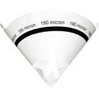 воронка - фильтр  INP  ELITE нейлоновая,  для краски, жёлтая сетка 190 µ 11006