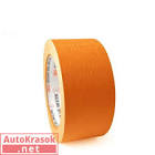 лента малярная маскировочная RoxelPro СКОТЧ 3580 высокая адгезия 80 градусов оранжевая 40 м x 24 мм 311686