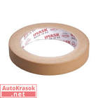 лента малярная маскировочная RoxelPro СКОТЧ 3580 высокая адгезия 80 градусов оранжевая 40 м x 24 мм 311686