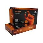 перчатки нитриловые JETA NATRIX290 оранжевые S/7 длина 290мм пачка 50 штук 050NATRIX290-OR-07-S