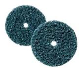 круг зачистной  3М  CleanNStrip (оправка), 100мм х 13мм (синий) 57013