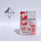 лента двухсторонняя 3М 6мм х 5м (акриловая двухсторонняя лента)  6008F DT-5386-1006-4 прозрачный 4627144460208