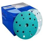 круг  SunMight  шлифовальный L312TV d=125 мм. на липучке, 8 отв, зелёный, P1500 53222