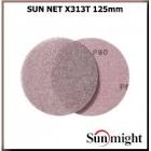 шлифовальный материал   SunMight  SUN NET X313T в рулонах 115мм х 10м на липучке, сетка,  P 180  (1 / 8 ) 82710