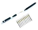 Набор игл INP с держателем для удаления частичек пыли с влажной краски (10 игл + держатель) 17034