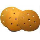 круг  SunMight  шлифовальный  B312V d=150мм на липучке, 7 отв, золотистый, Р150 52609