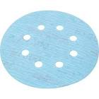 круг  Roxel Pro  шлифовальный ROXTOP FILM 150мм на липучке, 15 отв, синий P500   100 / 800 шт. 152217