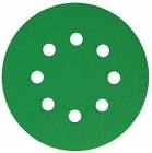 круг  SunMight  шлифовальный L312TV d=125 мм. на липучке, 8 отв, зелёный, P600 53218