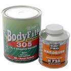 грунт порозаполняющий 2K MS NOVOL PROTECT 300 серый БЕЗ ОТВЕРДИТЕЛЯ 1литр 